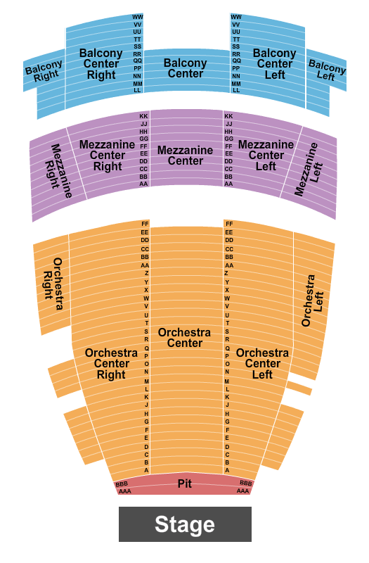 Ovens Auditorium Cirque du Soleil Seating Chart